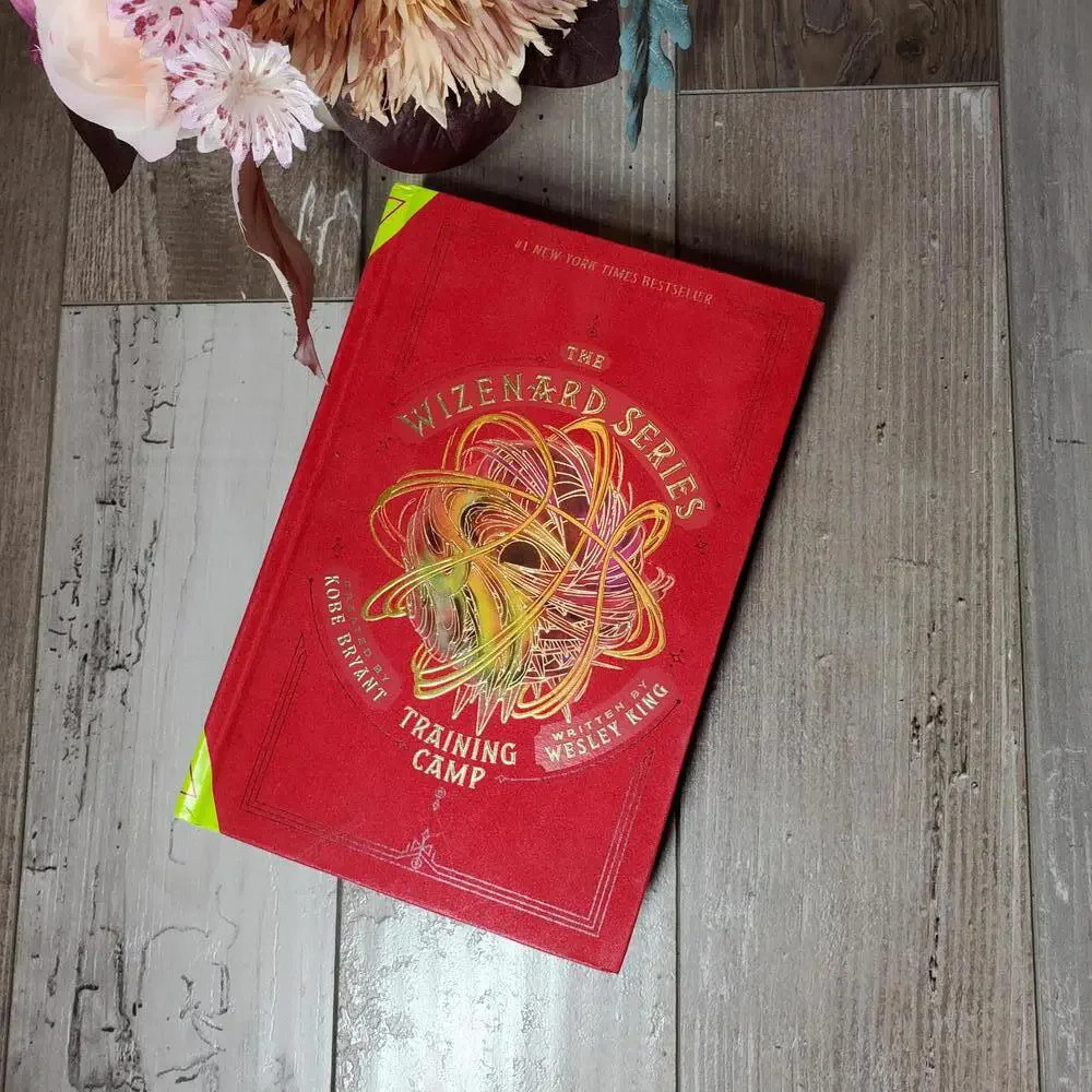 NWOT The Wizenard Series Training Camp Velvet Hardcover Book Kobe Bryant